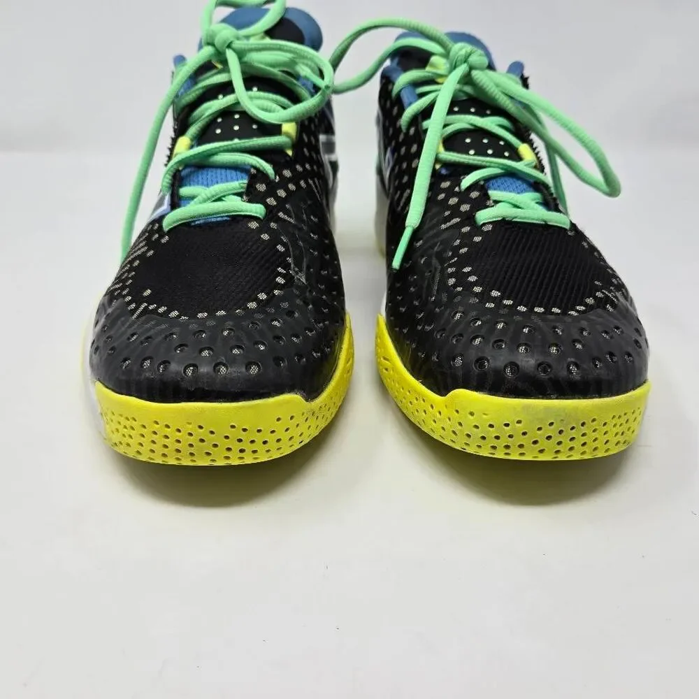 NEW BALANCE FRESH FOAM LAV V2 BLACK HERITAGE BLUE SAMPLE TENNIS SHOE MENS 10 - Picture 3 of 10